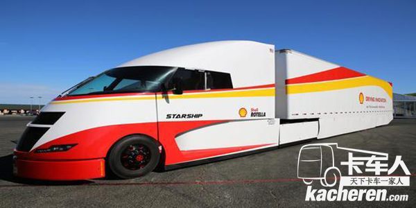 特斯拉最新勁敵:殼牌推出新型卡車試運