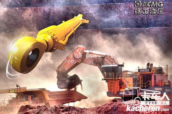 澳大利亞鐵礦區(qū)徐工挖掘機液壓缸累計工作100,000小時