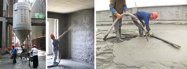 干混砂漿從攪拌站運(yùn)往施工現(xiàn)場