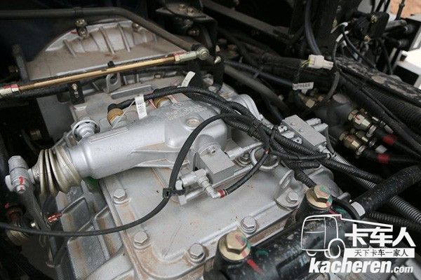 大運N8E鉅贏版搭載了與變速箱一體化設計的鋁殼液力緩速器