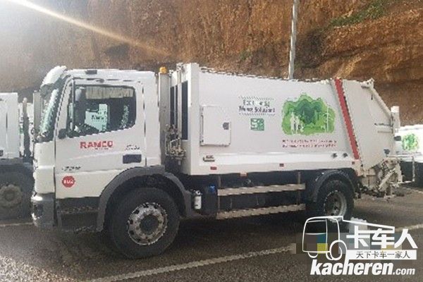 配備艾里遜3000系列全自動變速箱的垃圾車