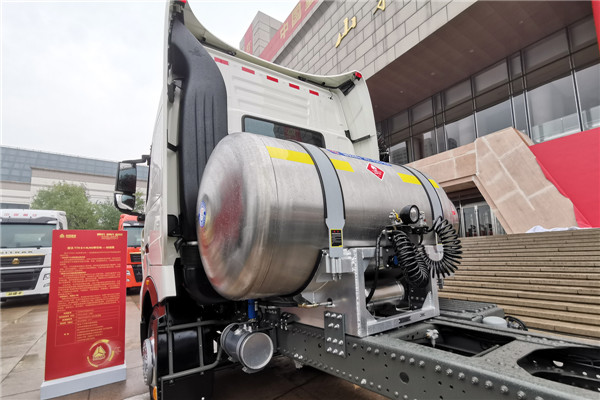 1350L后置氣瓶續航里程更長