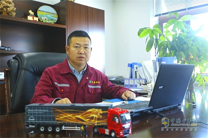 昊銳物流車管部經理趙戰