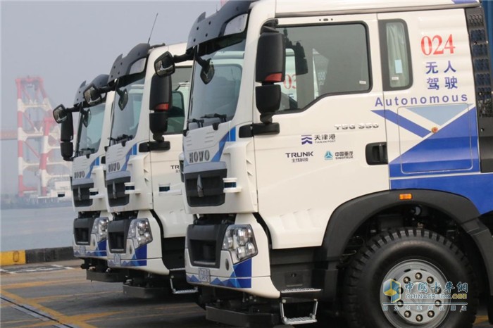 中國重汽無人駕駛電動卡車“智能、安全、可靠”