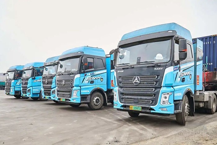 三一重卡 電動重卡 唐山市遷西縣