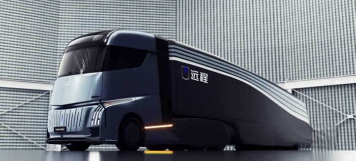 遠程汽車全新一代新能源智能豪華重卡——遠程星瀚H