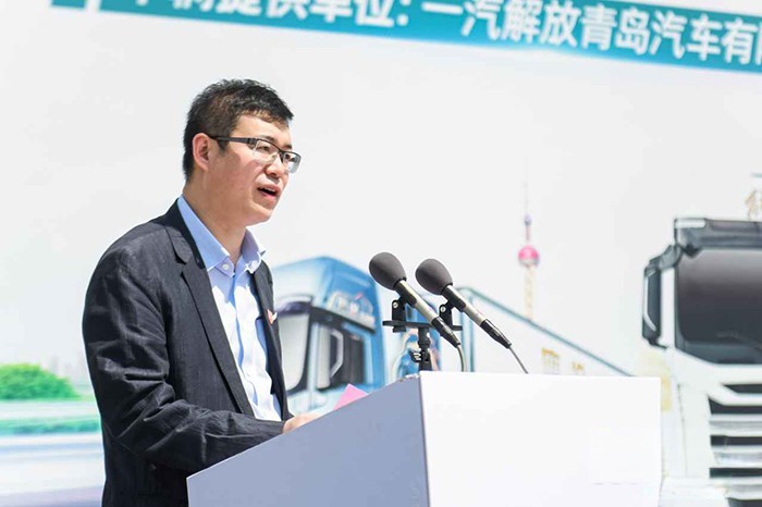 中國公路主干線物流運營實測項目啟動  解放鷹途發車！