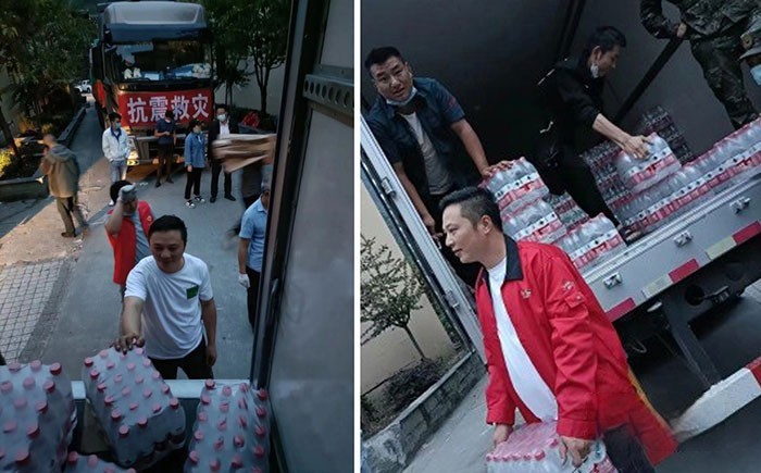 陽光服務挺進四川 東風商用車保障災區生命線