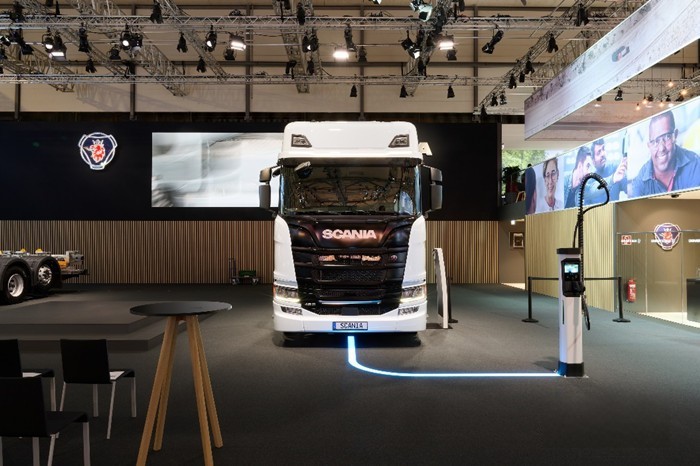 斯堪尼亞亮相漢諾威國(guó)際商用車展