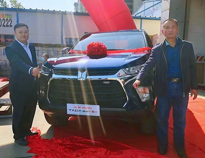 慶鈴五十鈴，TAGA達咖H8AT皮卡，輕卡