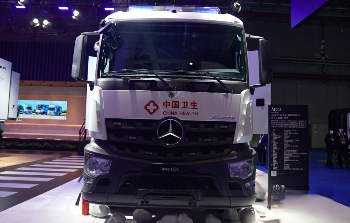首次獨立參加進博會的梅賽德斯-奔馳卡車 到底有多“懂中國”?