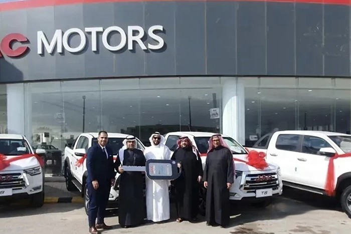 海灣市場開門紅，165臺江淮T8皮卡交付沙特