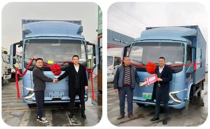 藍擎新能源輕卡正式亮相 賦能智慧運力新生態