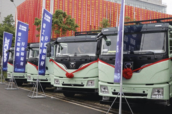 徐工新能源重卡西南大區(qū)4S店開(kāi)門(mén)迎客