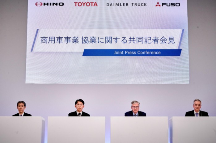 戴姆勒卡車、三菱扶桑、日野和豐田加強合作 積極推動燃料電池和氫發動機的技術發展