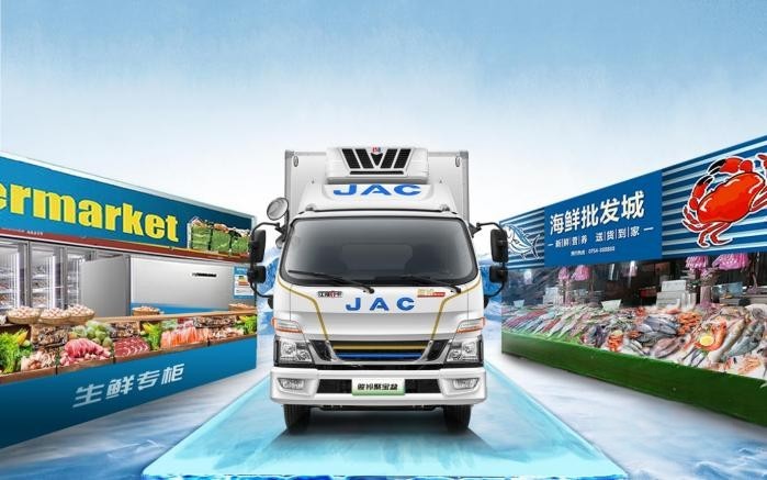 江淮1卡混動(dòng)1號(hào)再布局，駿鈴聚寶盆混動(dòng)冷藏車升級(jí)來襲