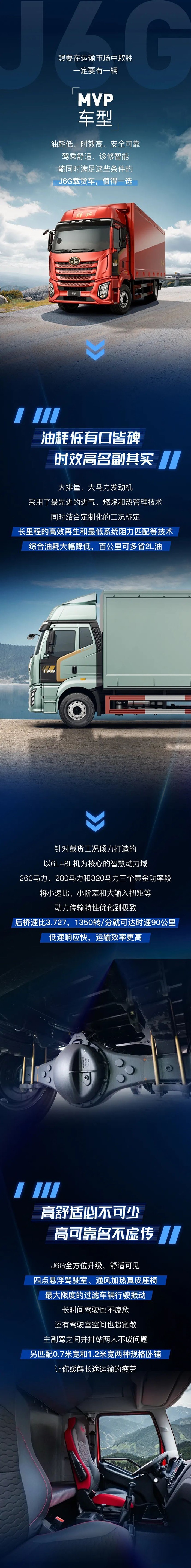 綠通運輸搶時效，解放J6G載貨車跑出致富加速度！