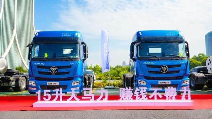 斬獲訂單近200臺！歐曼GTL 15L 500馬力燃氣車大同、唐山齊上市