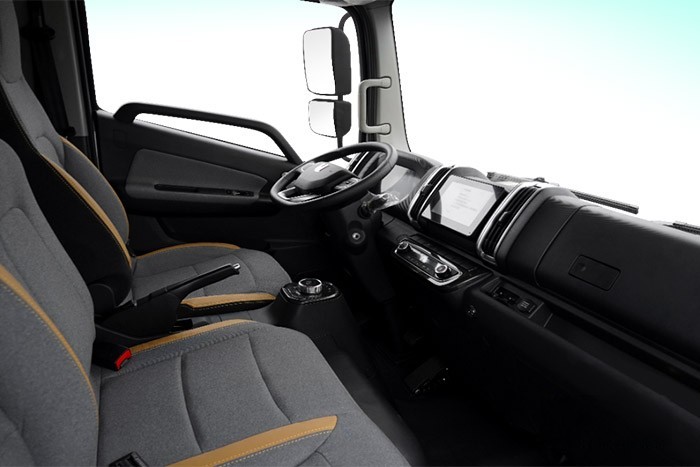 遠程新能源商用車集團旗下遠程星智H8M甲醇增程輕卡正式上市