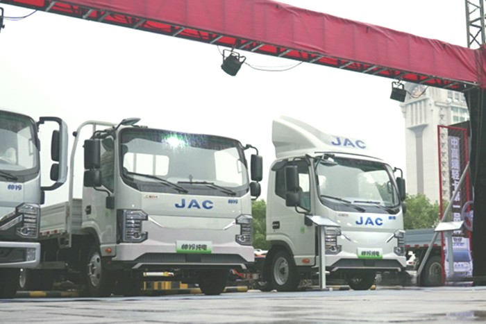 即將上市 江淮1卡帥鈴ES6純電輕卡為城配運輸帶來高品質新選擇!